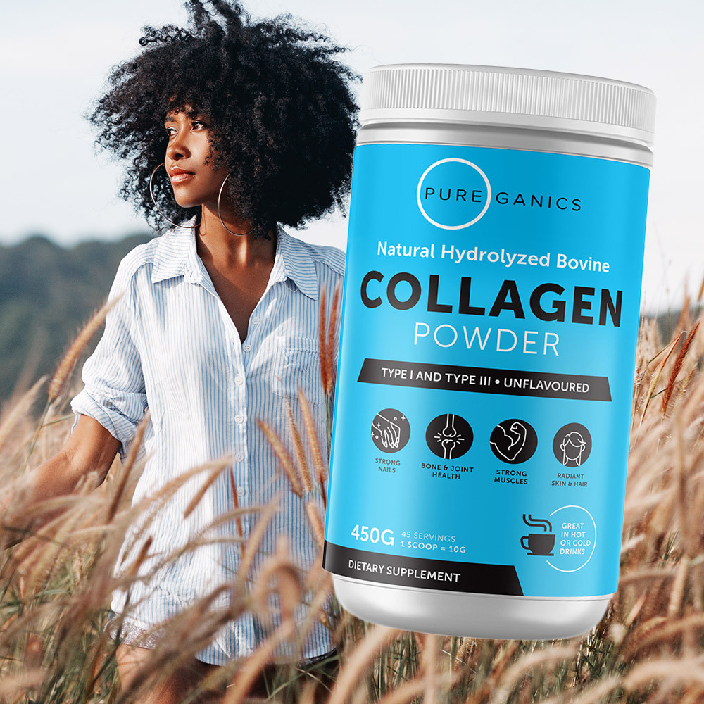 34 off on 450g Natural Hydrolyzed Bovine Collagen Powder (Type I and III)