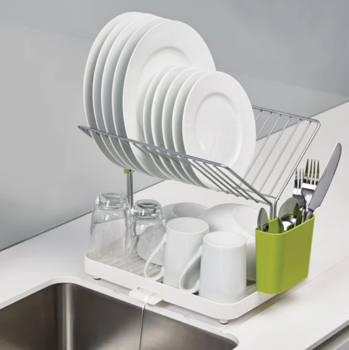 2 Tier Dish Draining Rack