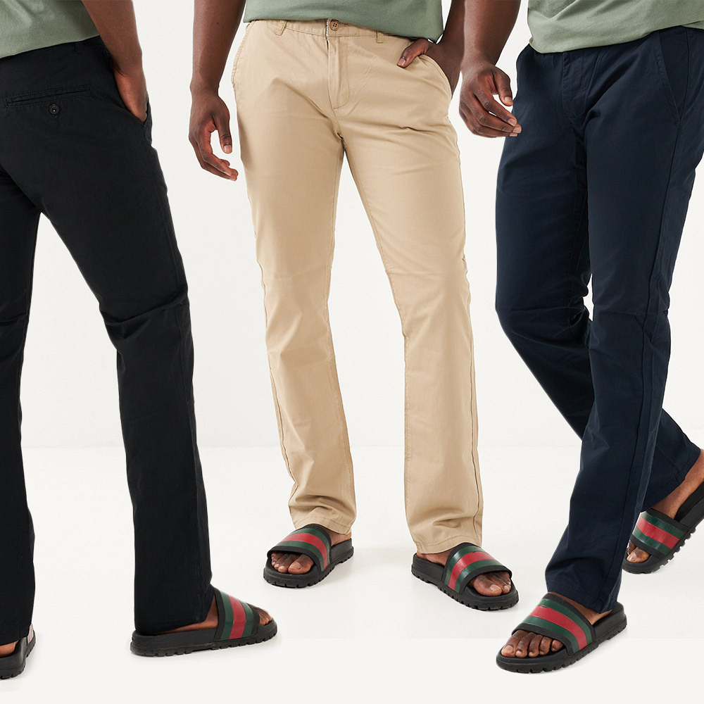 46 off on Men's Classic Straight Cut Chinos