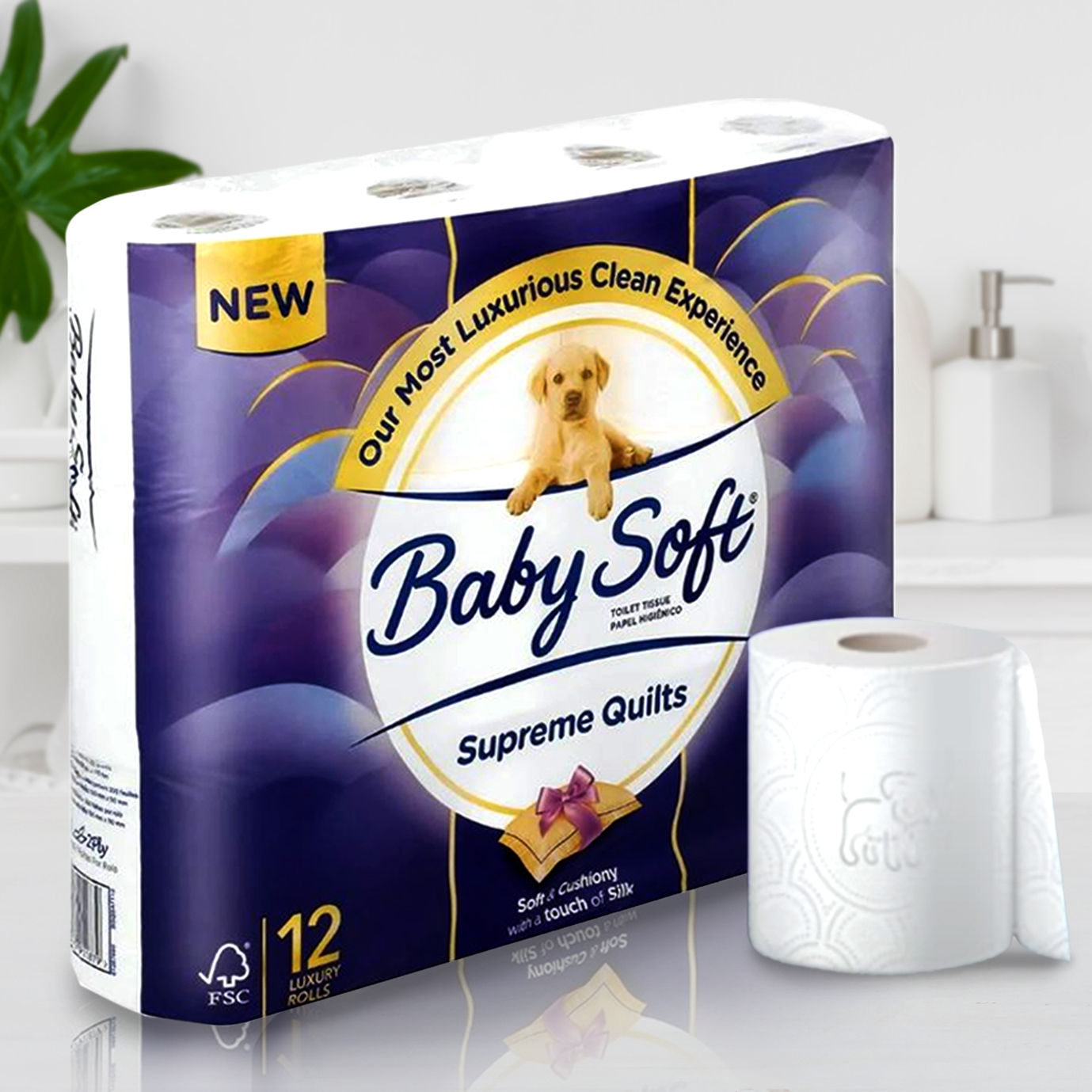 29 off on Pack of 60 Supreme Quilts 2 Ply Toilet Paper