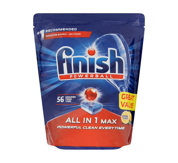 57 off on Finish Auto Dishwashing Tablets 56's OneDayOnly
