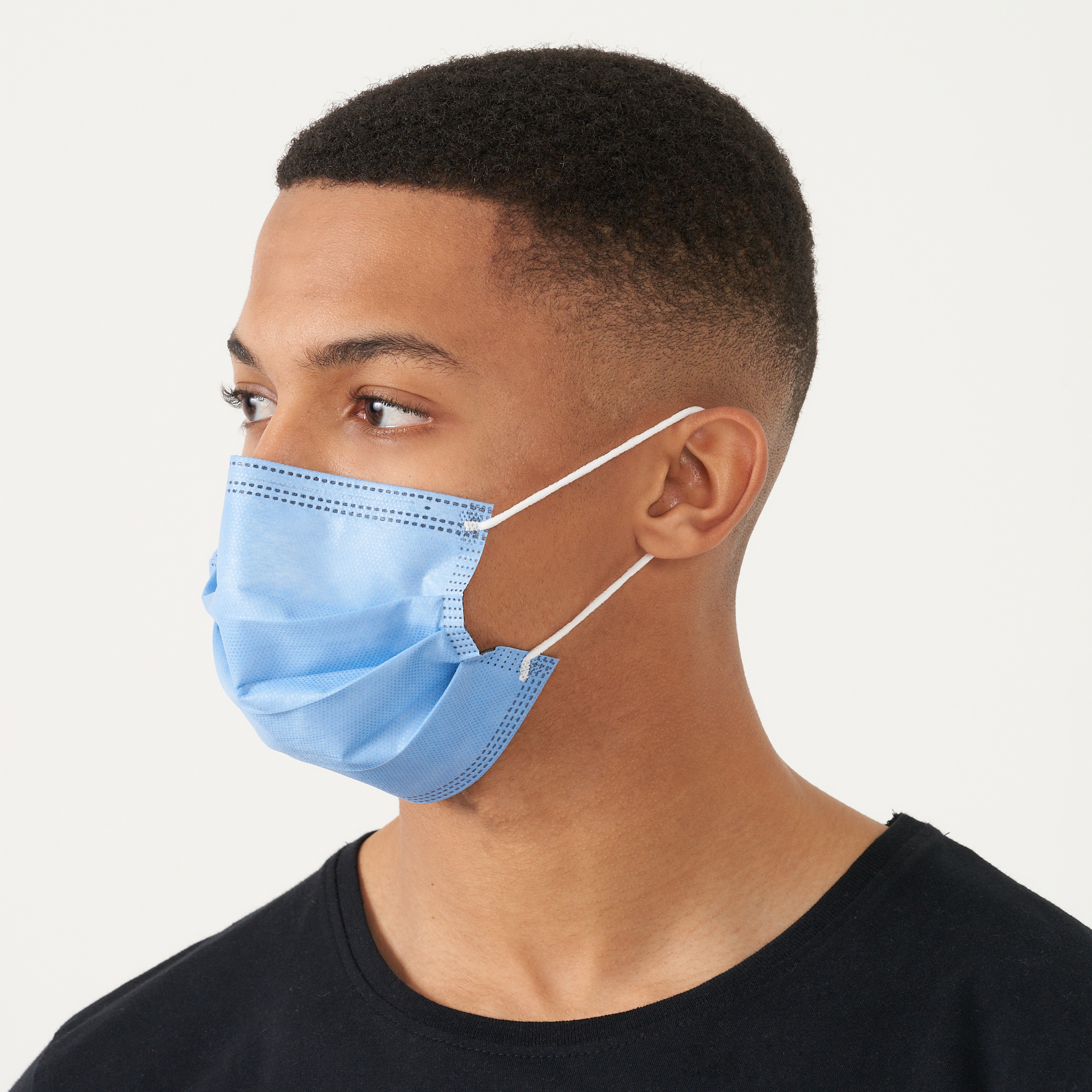 40% Off On Pack Of 50 3-Ply Medical Disposable Blue Face Masks