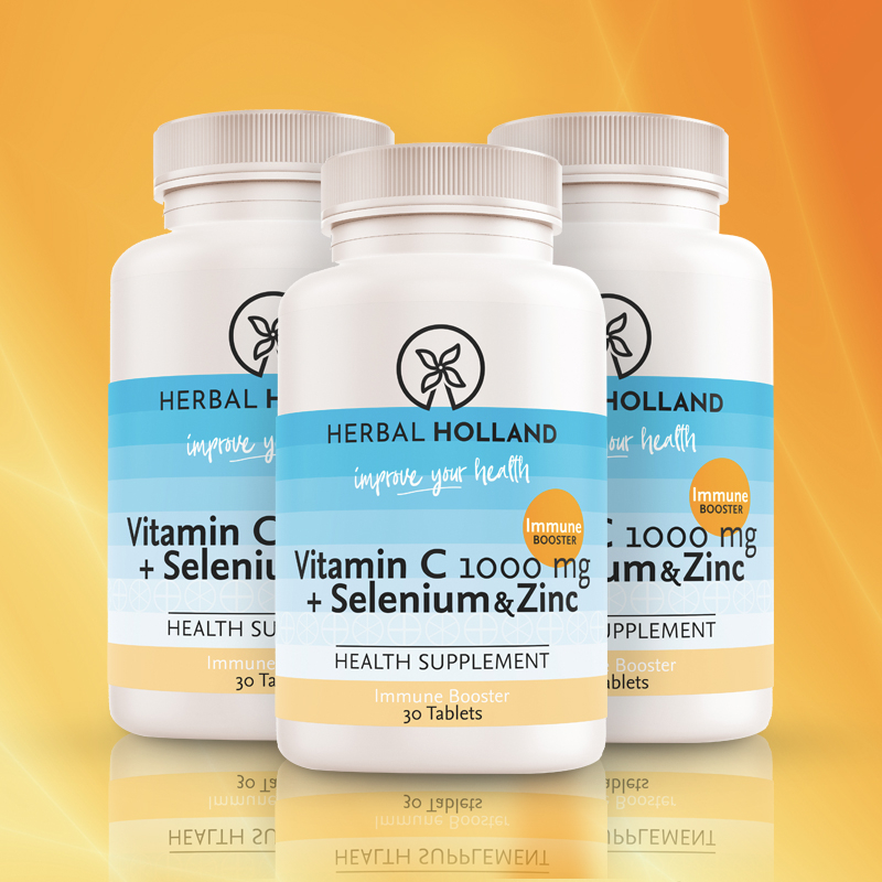 40 off on Pack of 3 Vitamin C+Zinc+Selenium (90 Tablets)