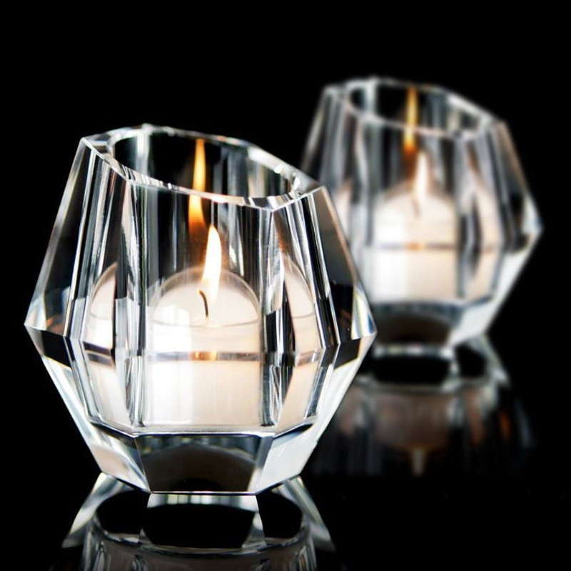 46 off on Crystal Diamond Tea Light Candle Holder