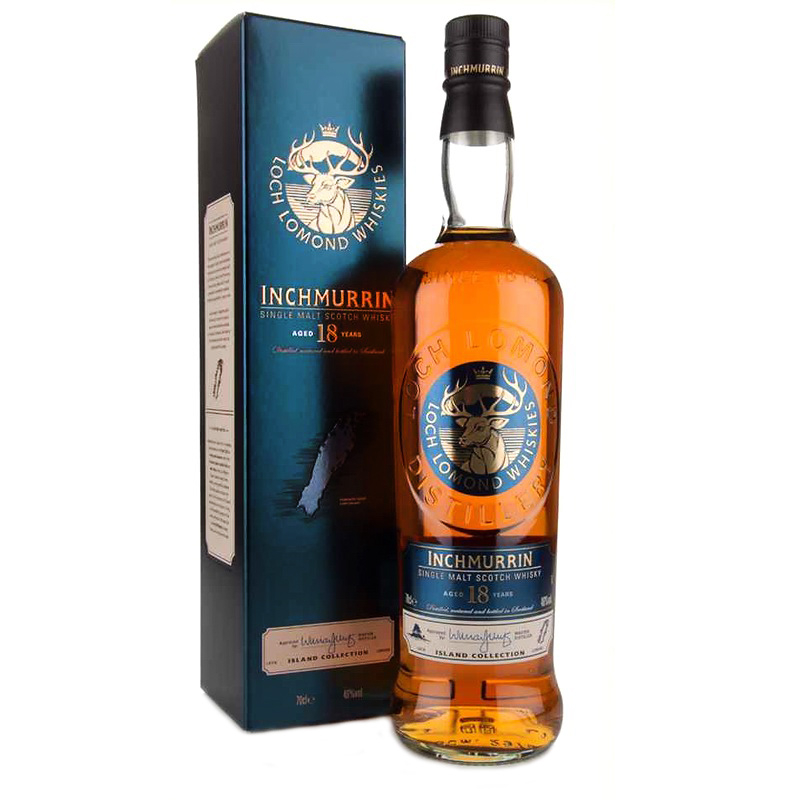 750ml 18YO Inchmurrin Single Malt Whisky