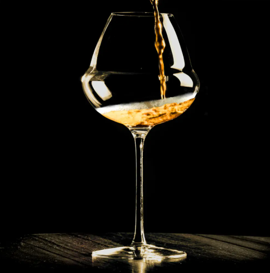 6x 420ml Oenomust Crystal White Wine Glasses