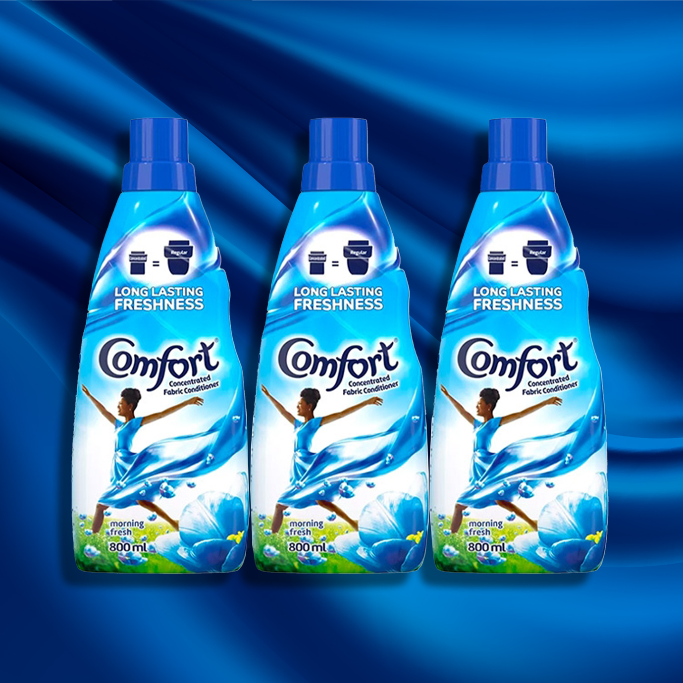 21 off on Pack of 3 800ml Concentrated Fabric Conditioner