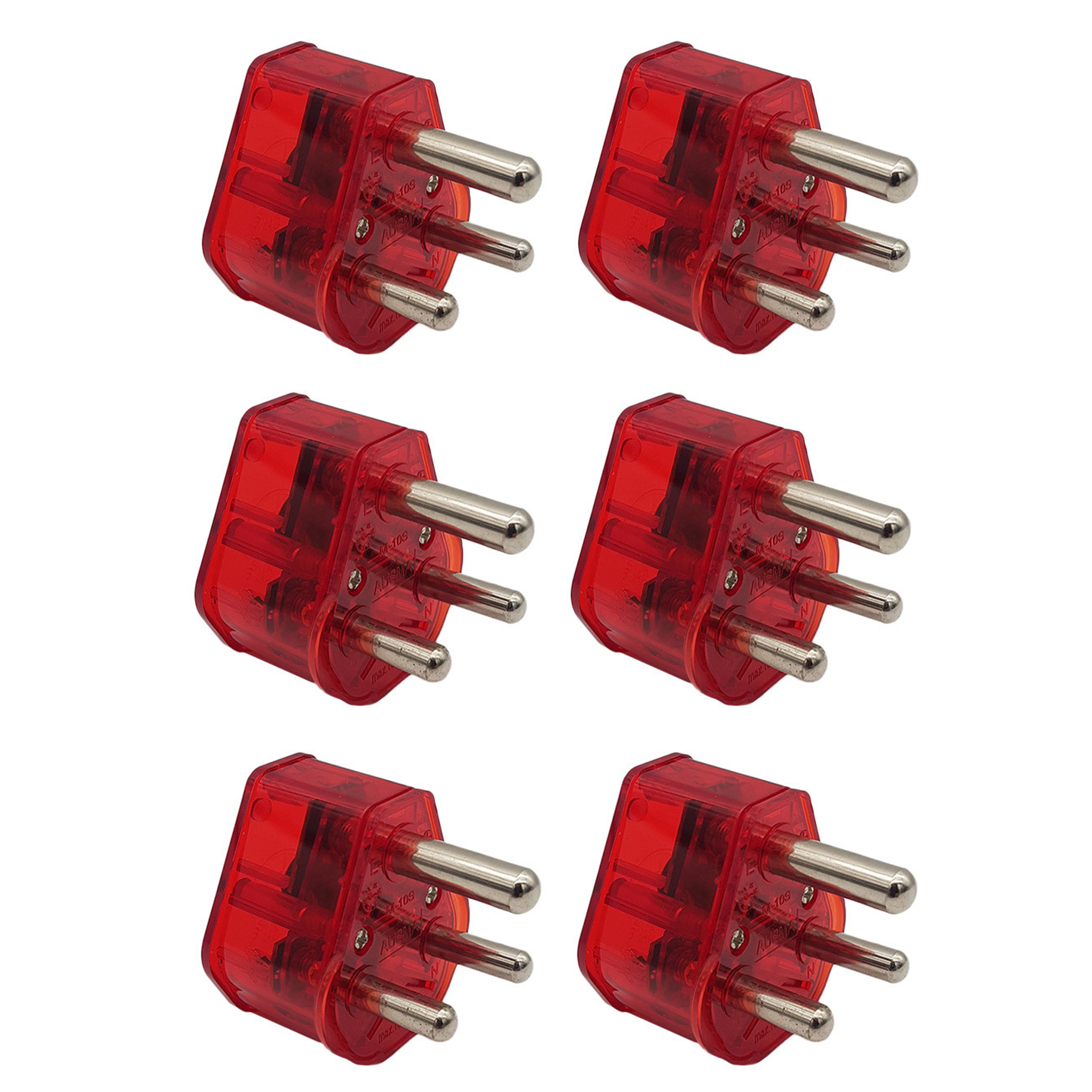 34 Off On Pack Of 6 16A Surge Protector Plugs