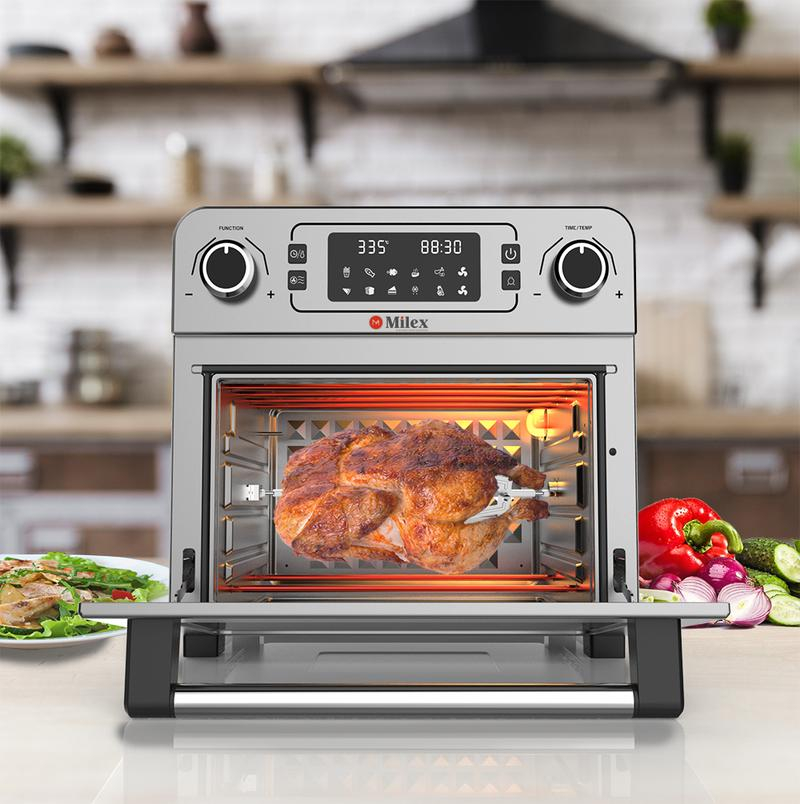 Milex™ 23 Litre Air Fryer Oven With Rotisserie