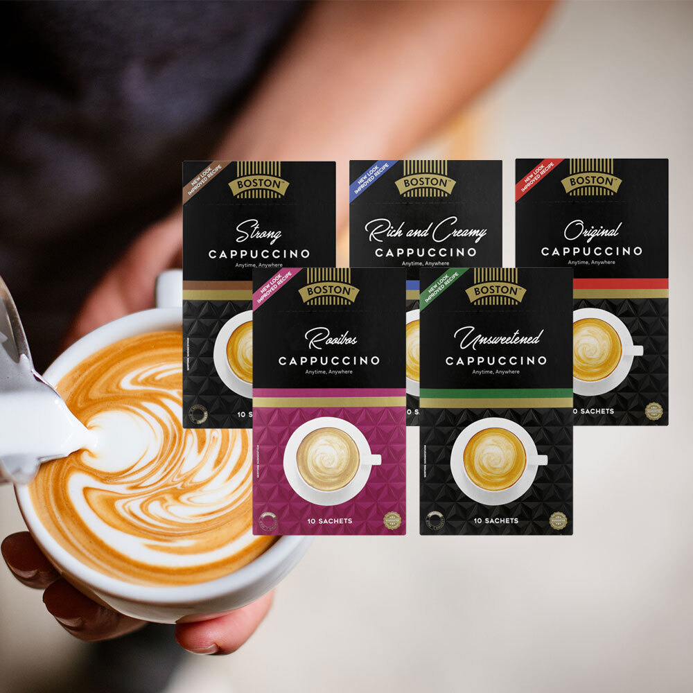 31 off on Boston 120x Cappuccino Sachets OneDayOnly