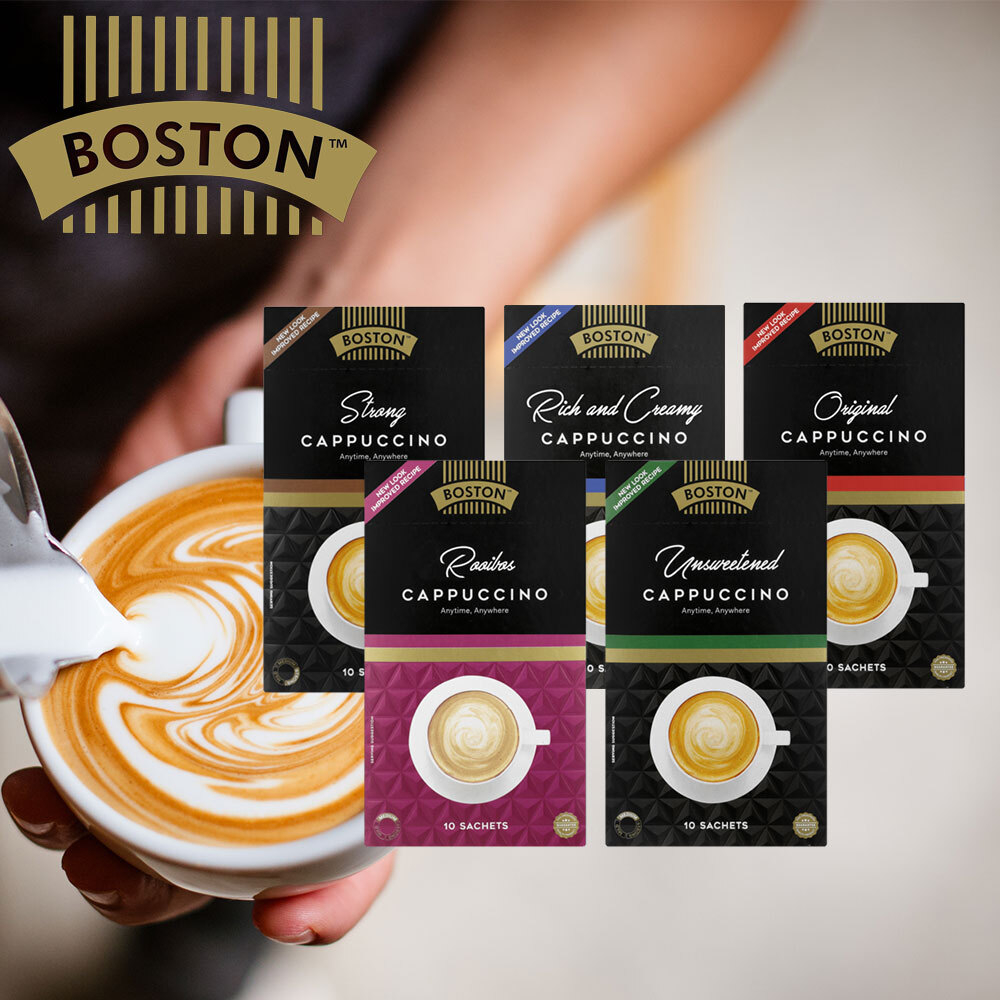 40% off on Boston 120x Cappuccino Sachets | OneDayOnly