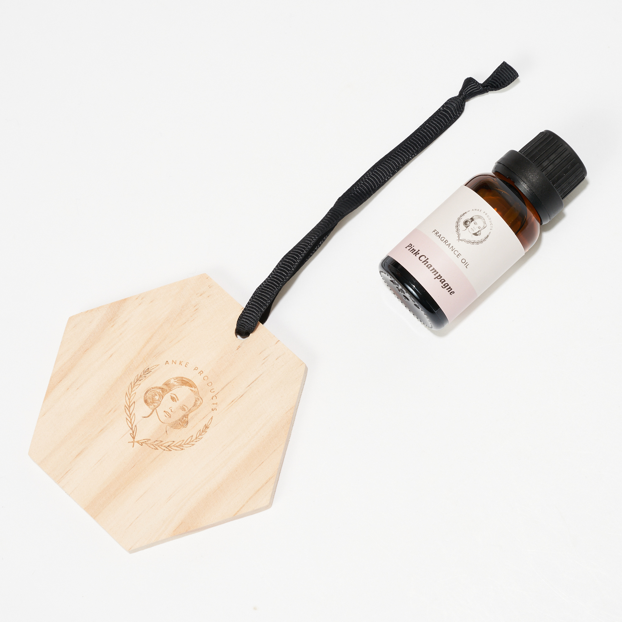 Pink Champagne Hexagon