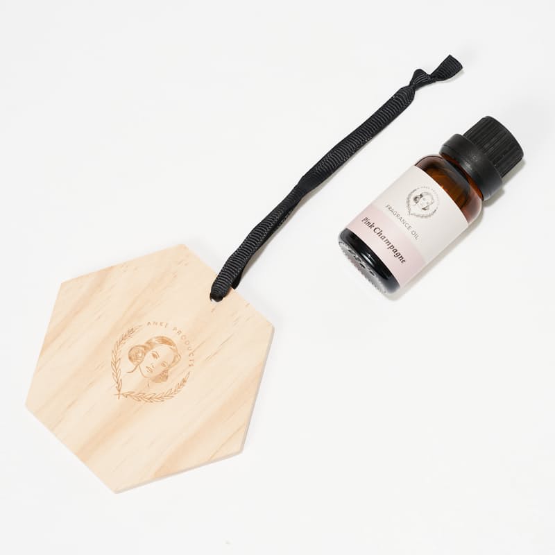 Pink Champagne Hexagon