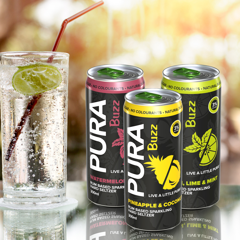 22 off on 300ml Rum Seltzer(R14.54 Per Can, 24 Can) OneDayOnly