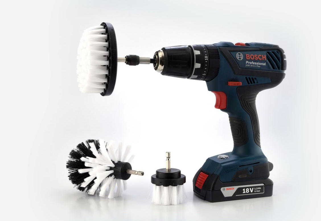 White (drill not included)