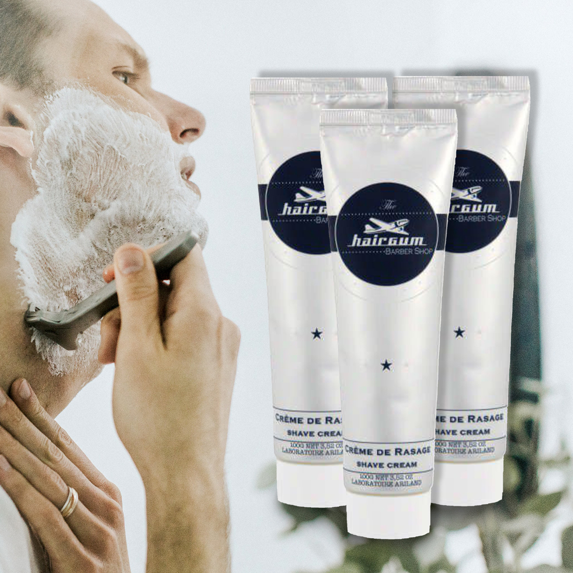 15 off on Pack of 3 100g Barber Shaving Cream