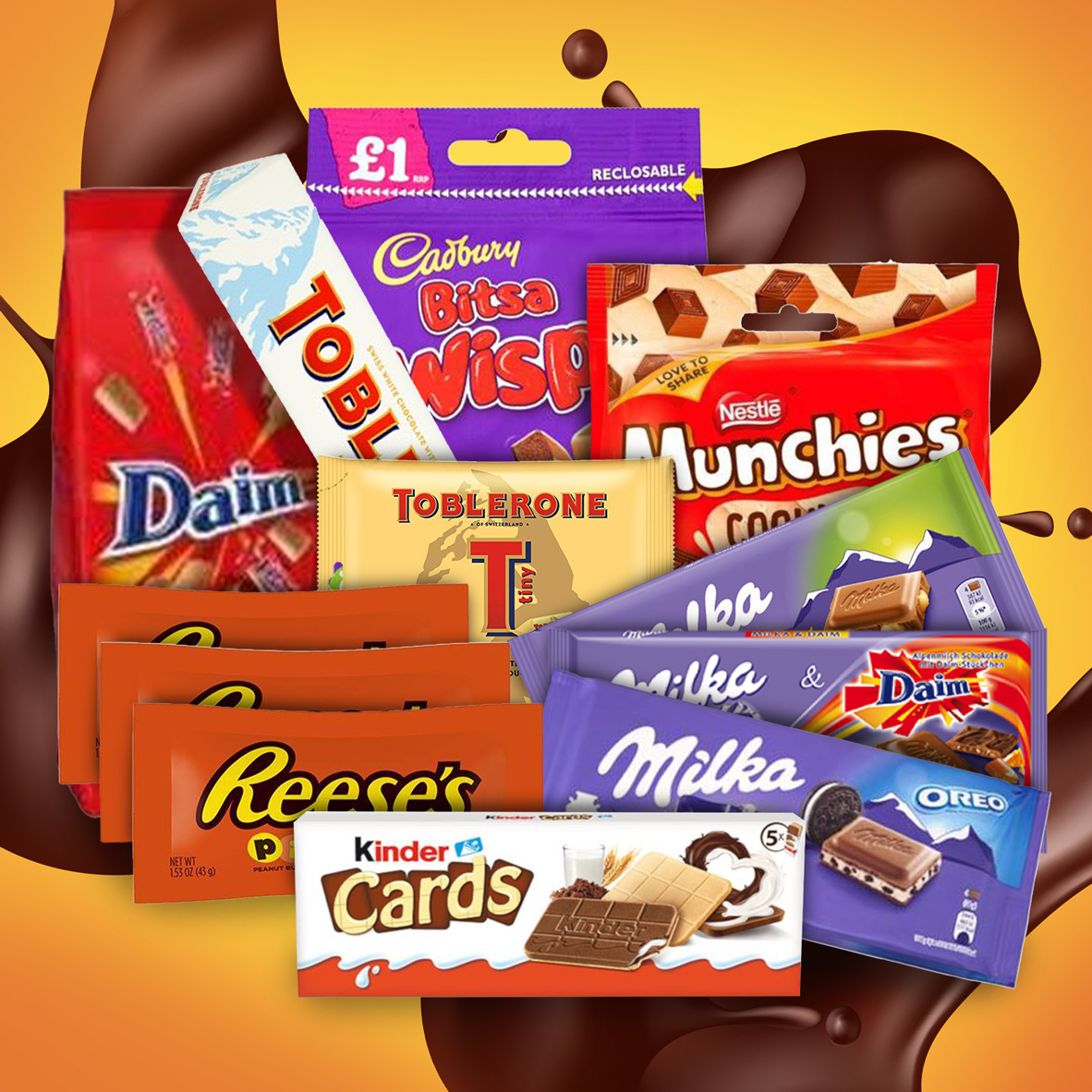 21 off on 12Piece International Chocolates Bundle