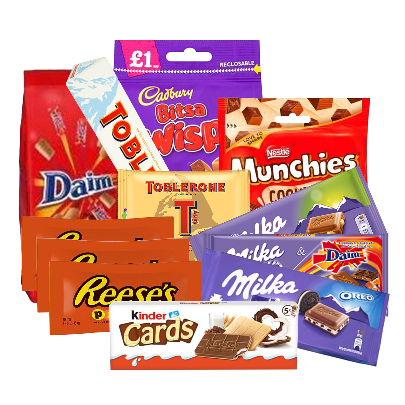 21 off on 12Piece International Chocolates Bundle