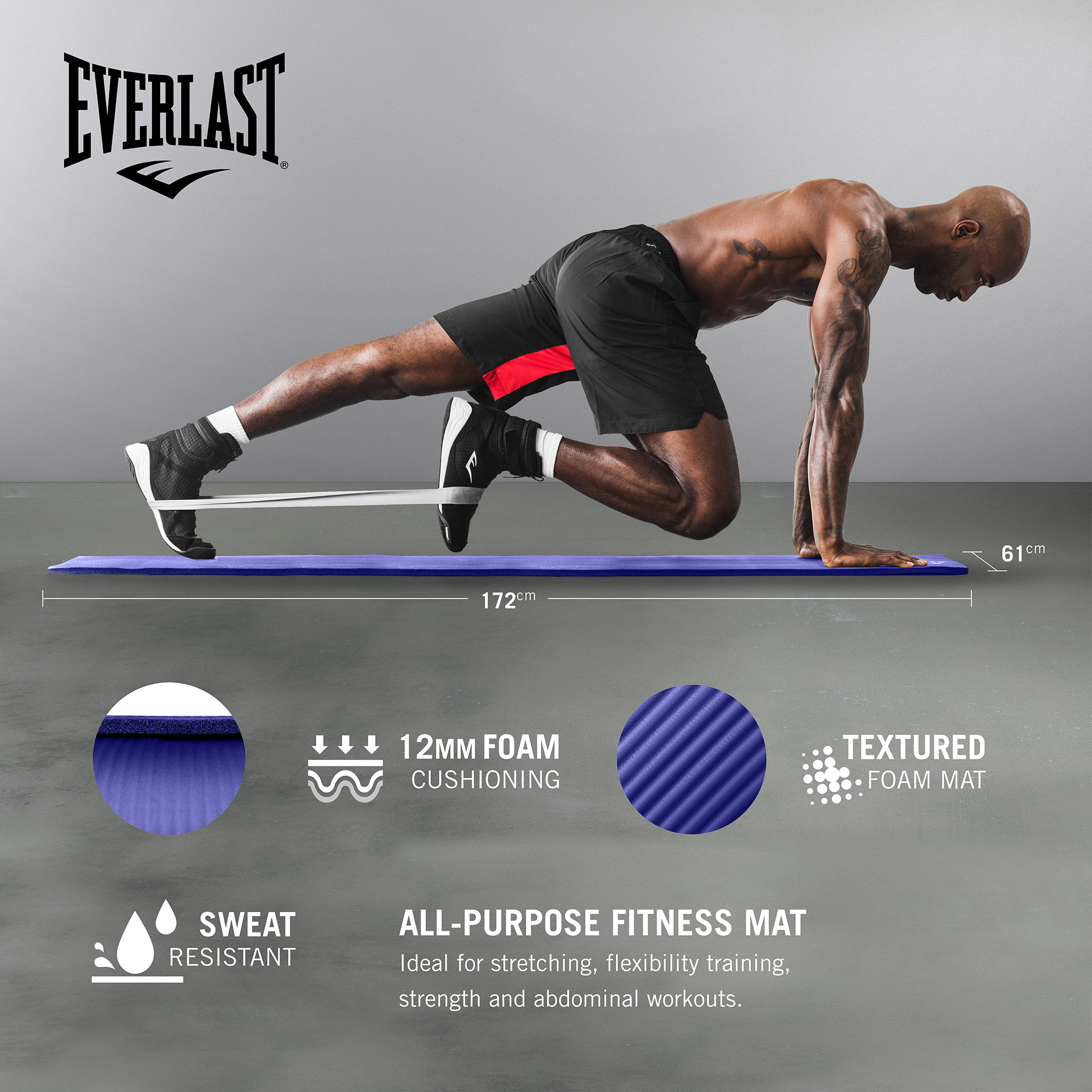 Everlast Folding Exercise Everlast Workout Mat Folding Exercise