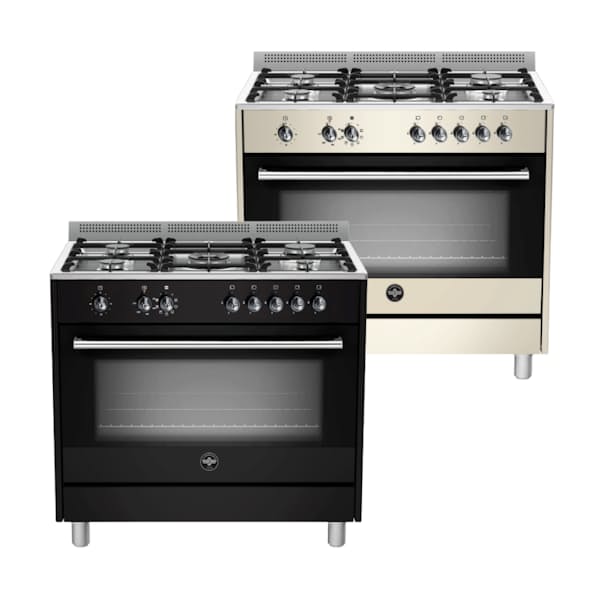 Rustica 90cm 5-Burner Gas Hob with Gas Oven or Electric Oven