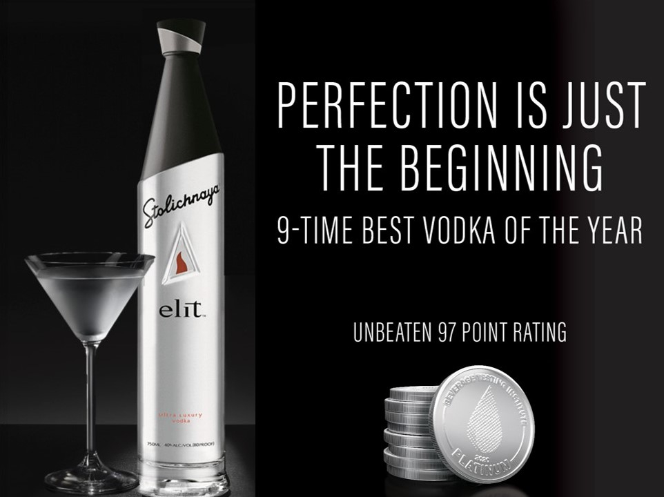R100 off on Stolichnaya 750ml Elit Luxury Vodka | OneDayOnly
