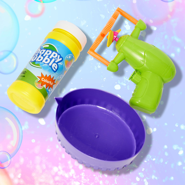 20 off on Mini Bubble Blowing Gun & 1L Bubble Liquid Refill