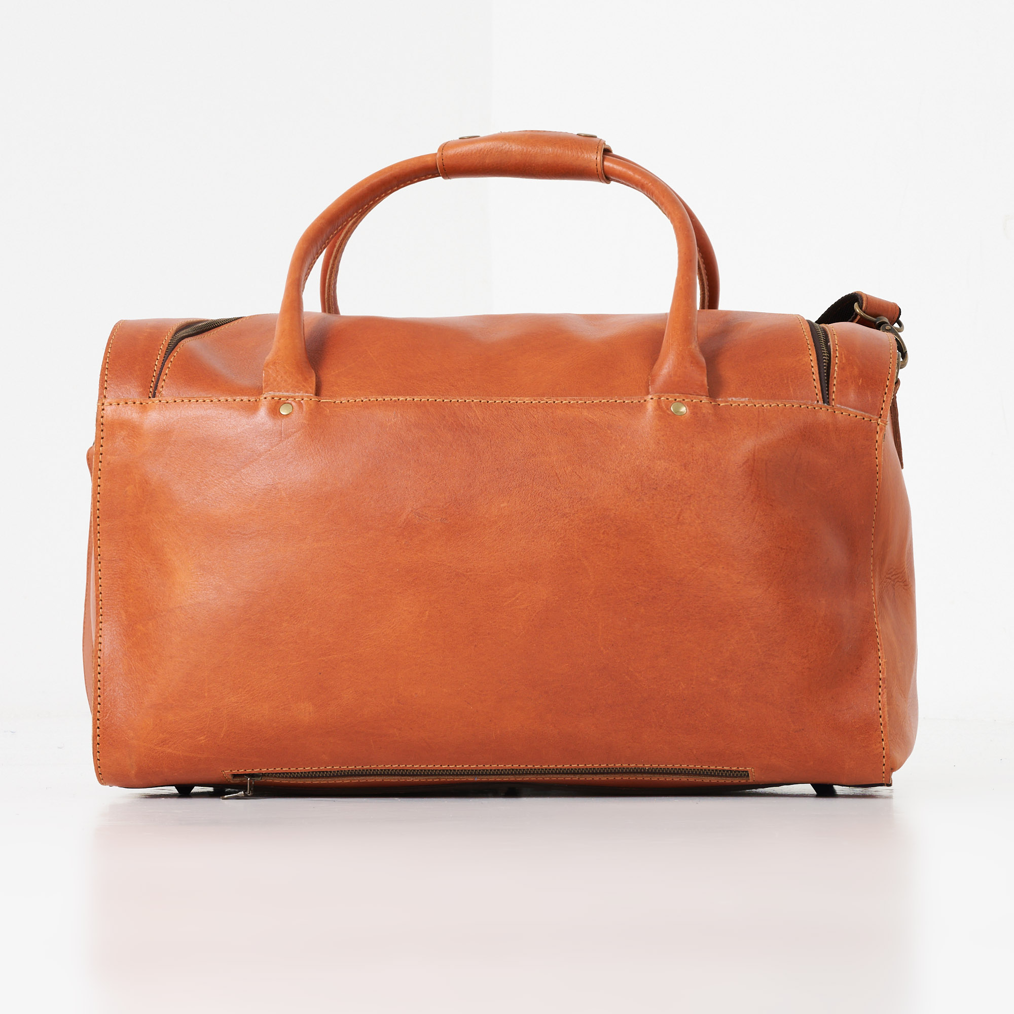 tan structured bag