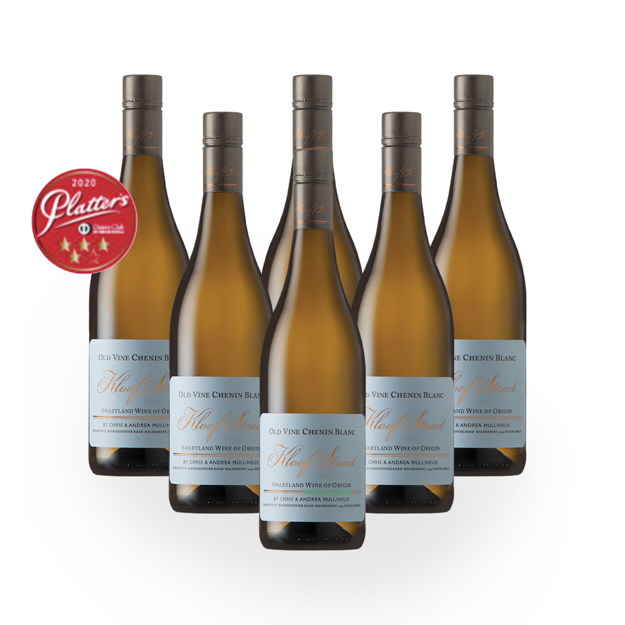 Kloof Street Chenin Blanc 2020 (R89.83 Per Bottle, 6 Bottles)