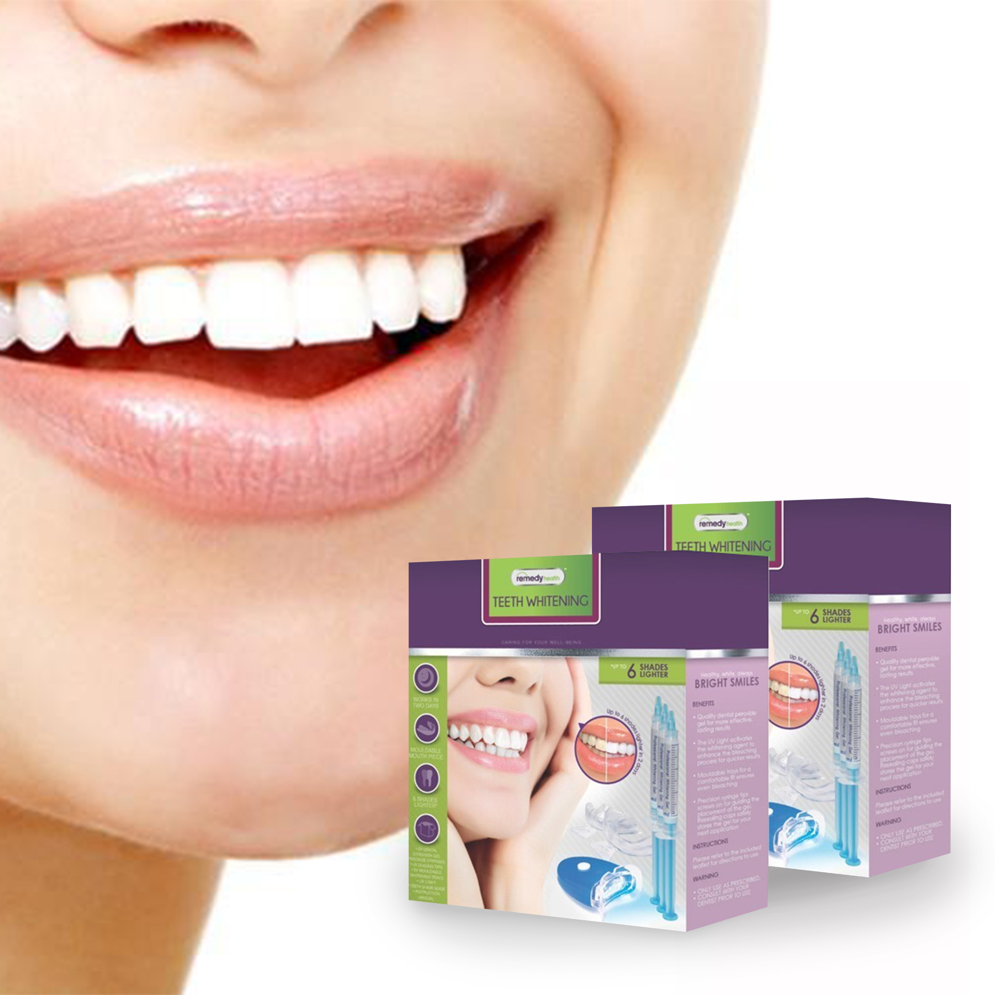 2x Professional Teeth Whitening Kits