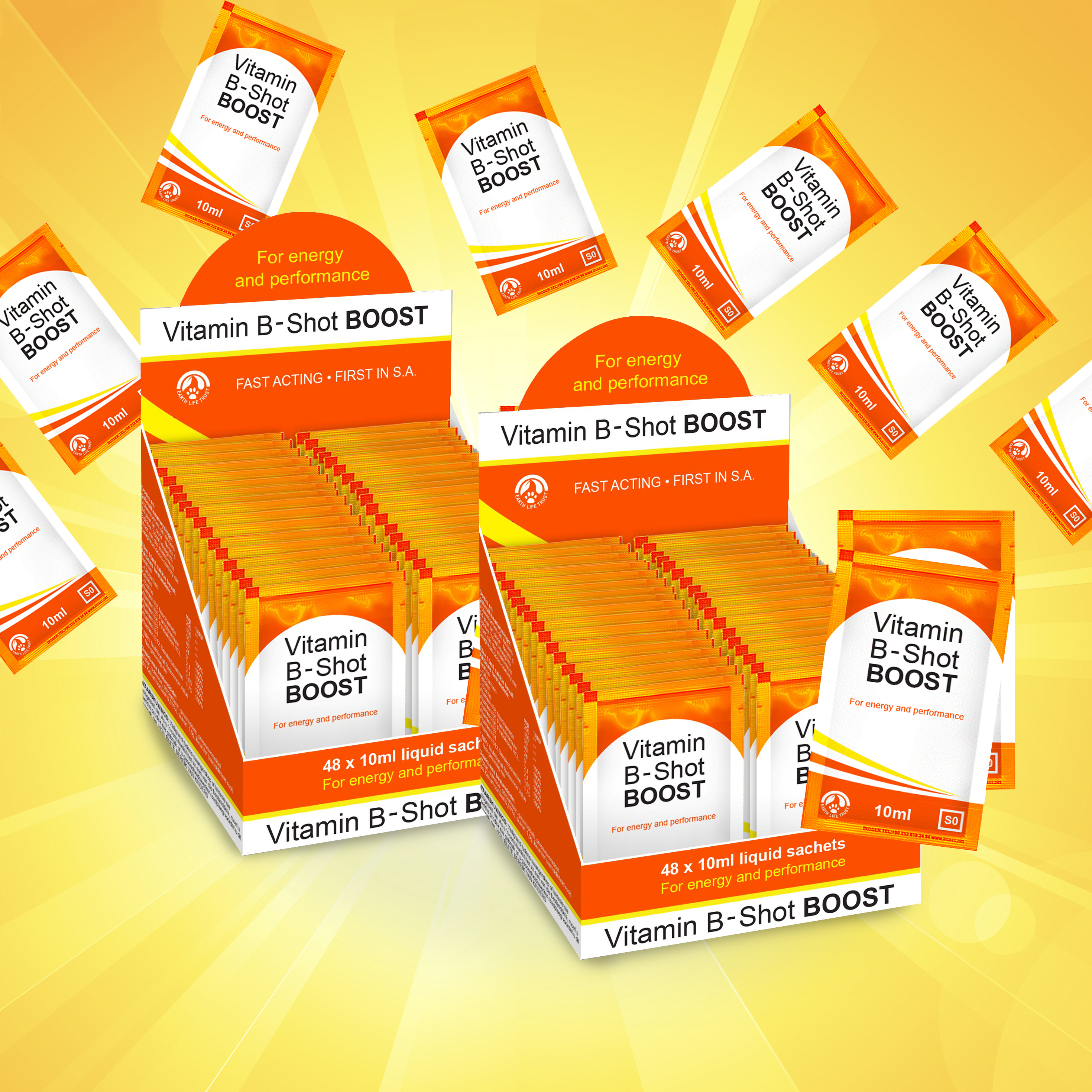 R80 Off On Pack Of 96 Vitamin-B Boost Sachets | OneDayOnly