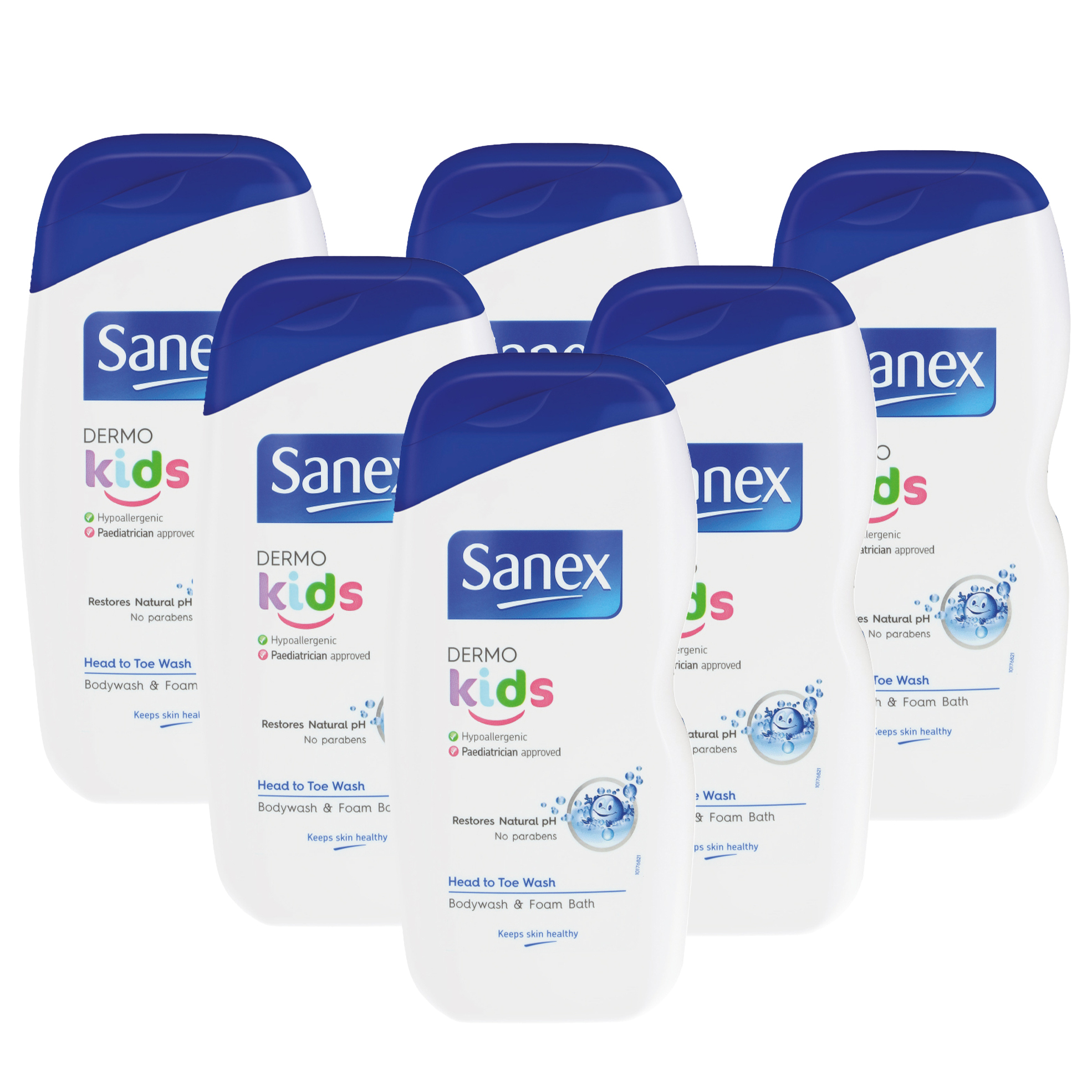 29 off on Sanex Pack of 6 Kids Shower Gels OneDayOnly