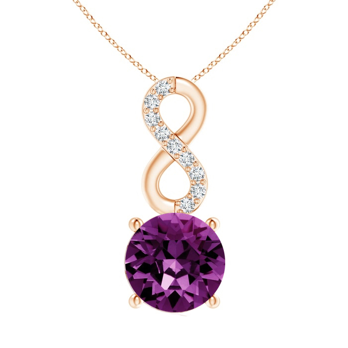 Amethyst shops necklace warren james