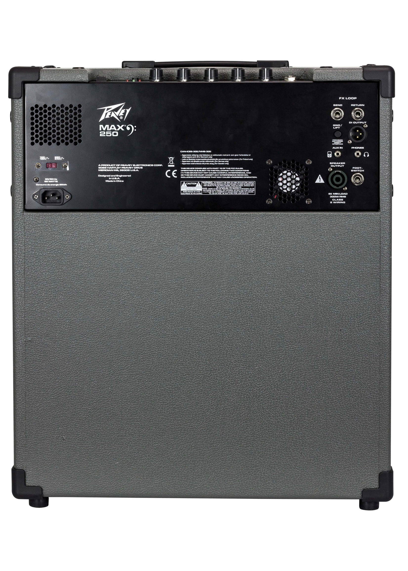 peavey max 250 bass combo