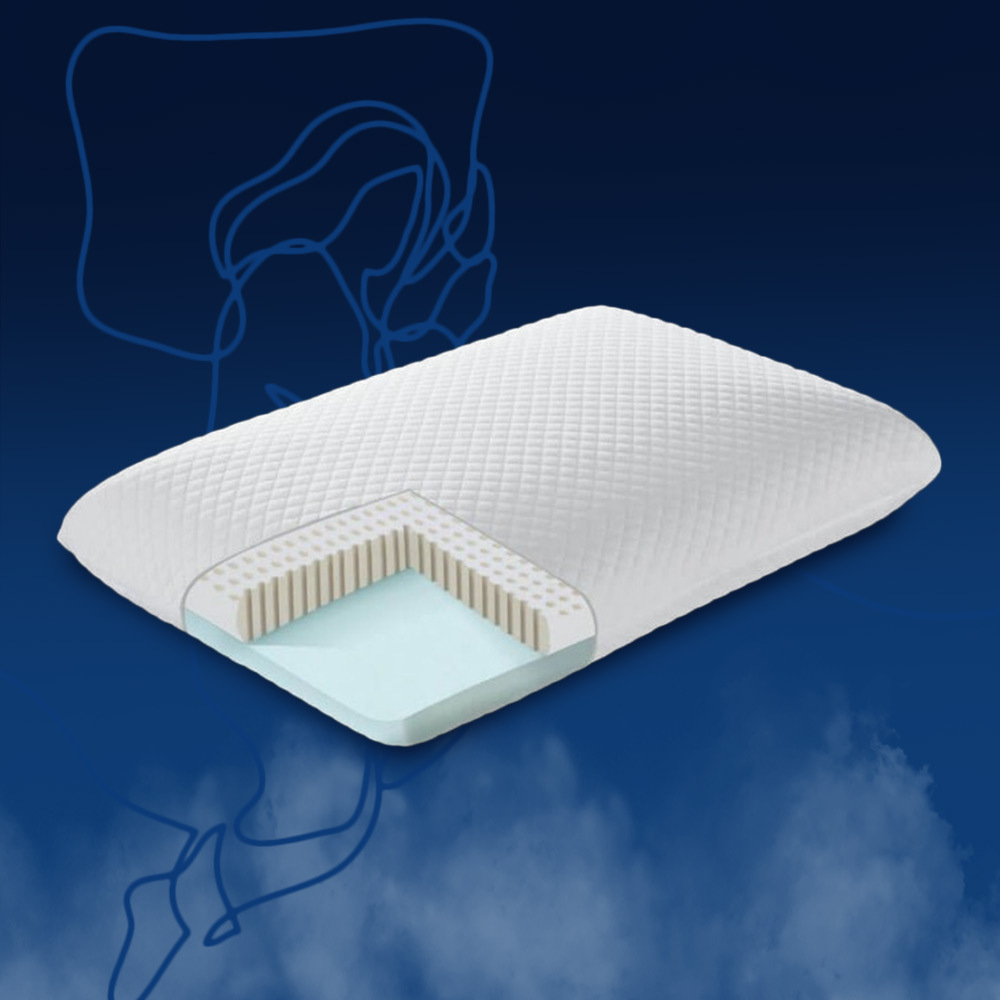 27 off on Latex and Memory Foam Pillow OneDayOnly