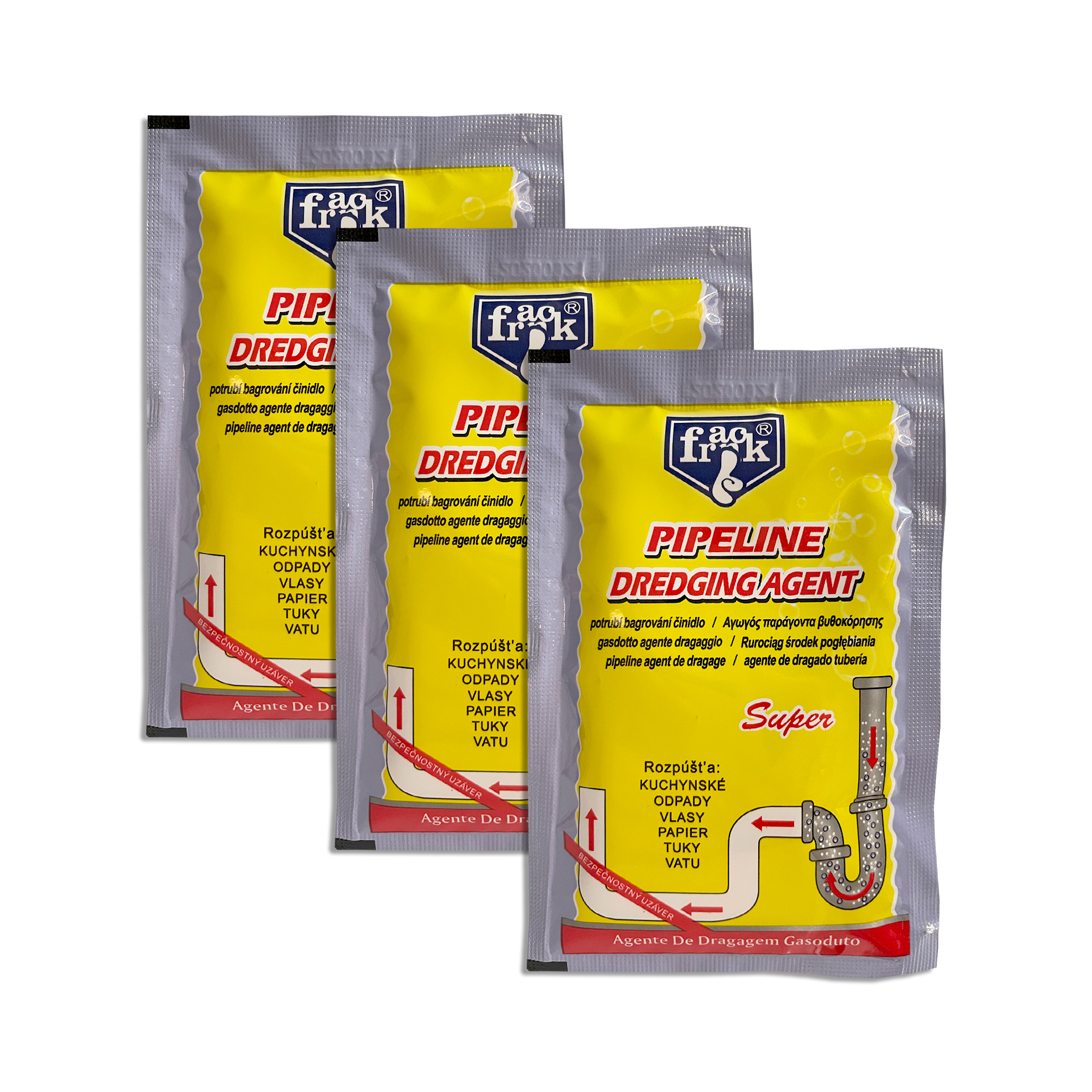 Pipeline Dredge Agent Sachet – Rev-Up Marketing