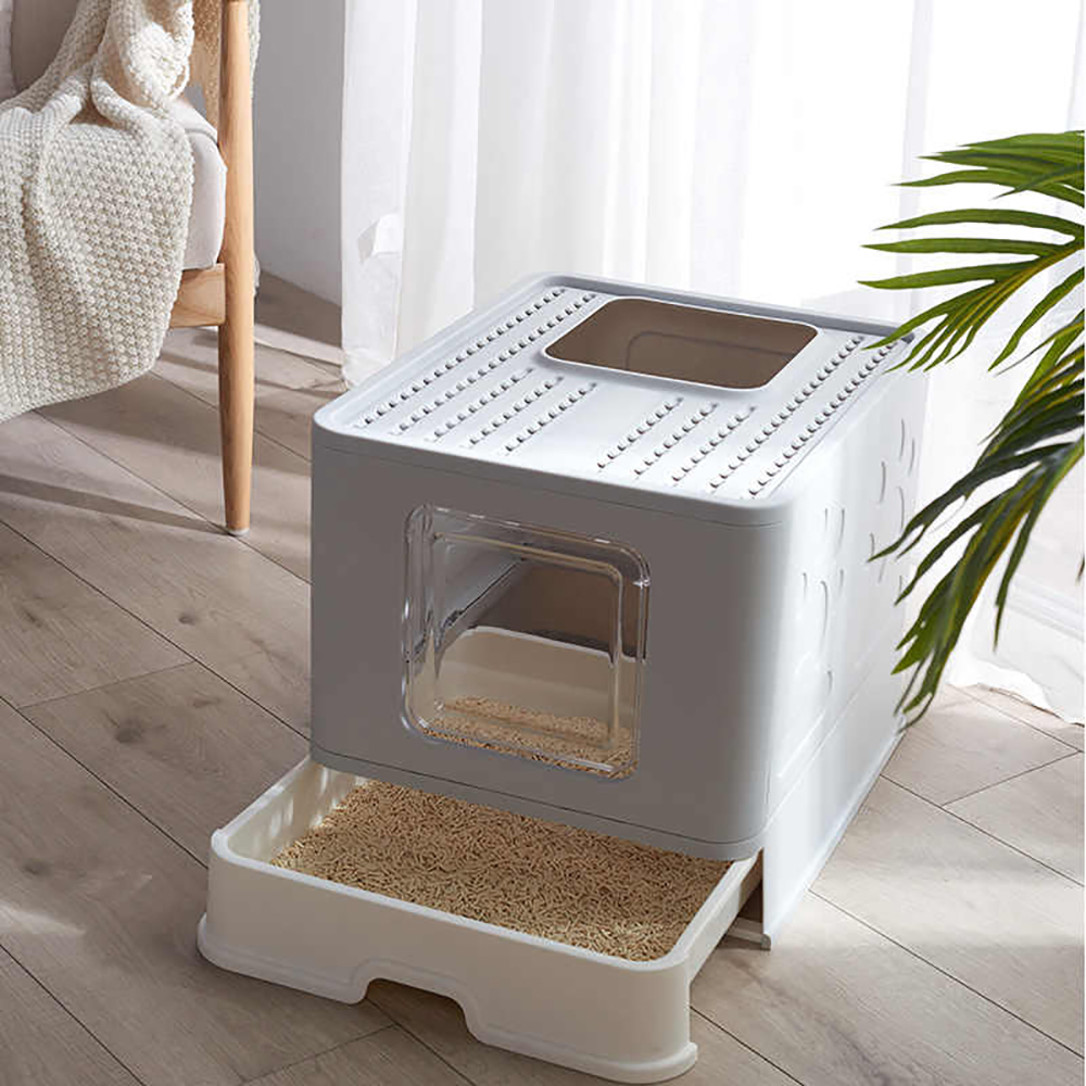 square litter box
