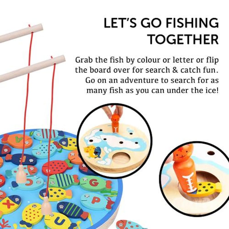 Magnetic Alphabet Fishing Game