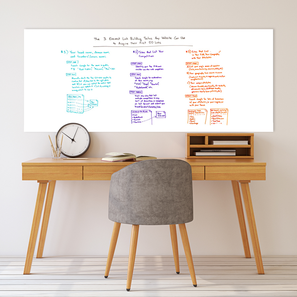 43 off on AllPurpose 2x Whiteboard Stickers OneDayOnly