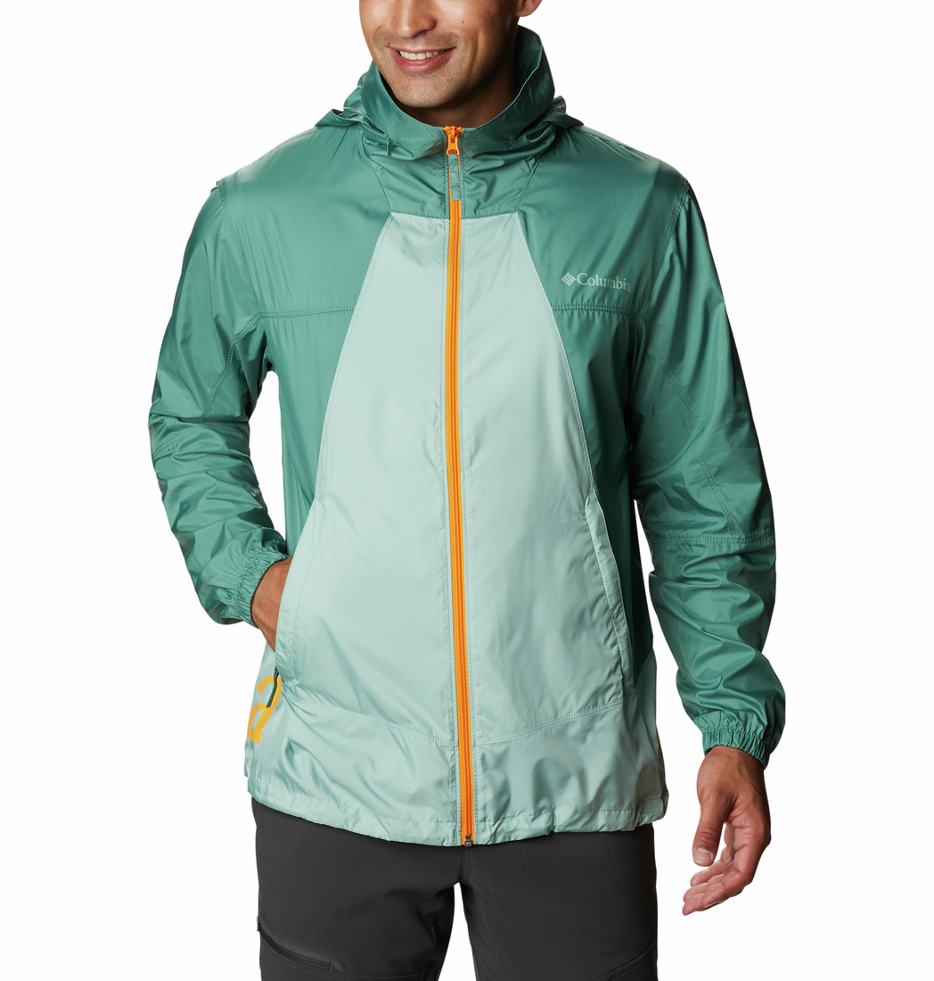 men's windbreaker jacket with hood