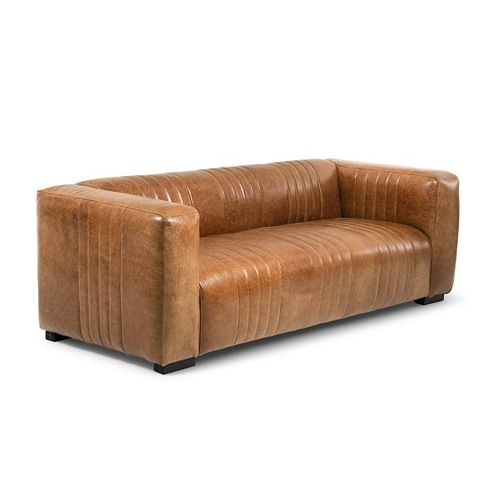 R1,800 off on Rockefeller Vintage Leather Couch OneDayOnly
