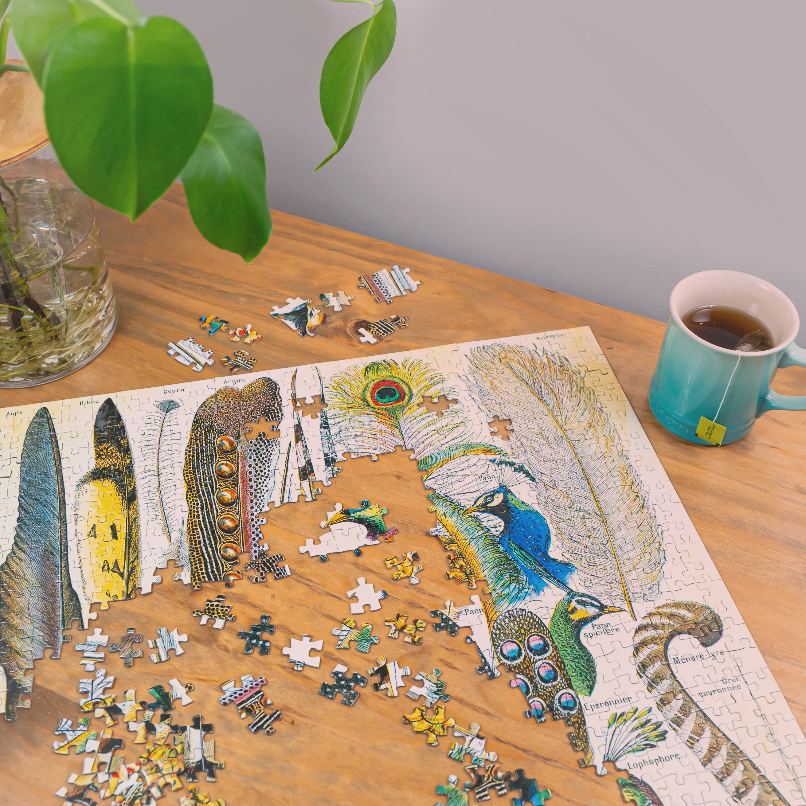 R90 off on The Puzzle Monkey 2x Jigsaw Puzzles | OneDayOnly
