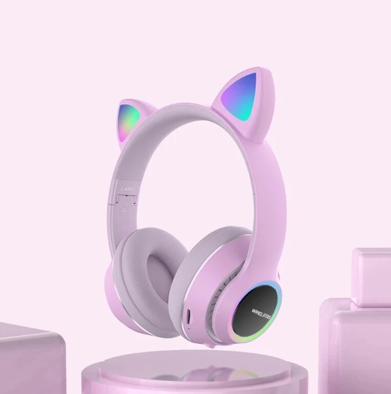 25% off on Wireless Bluetooth Cat Ear Headphones