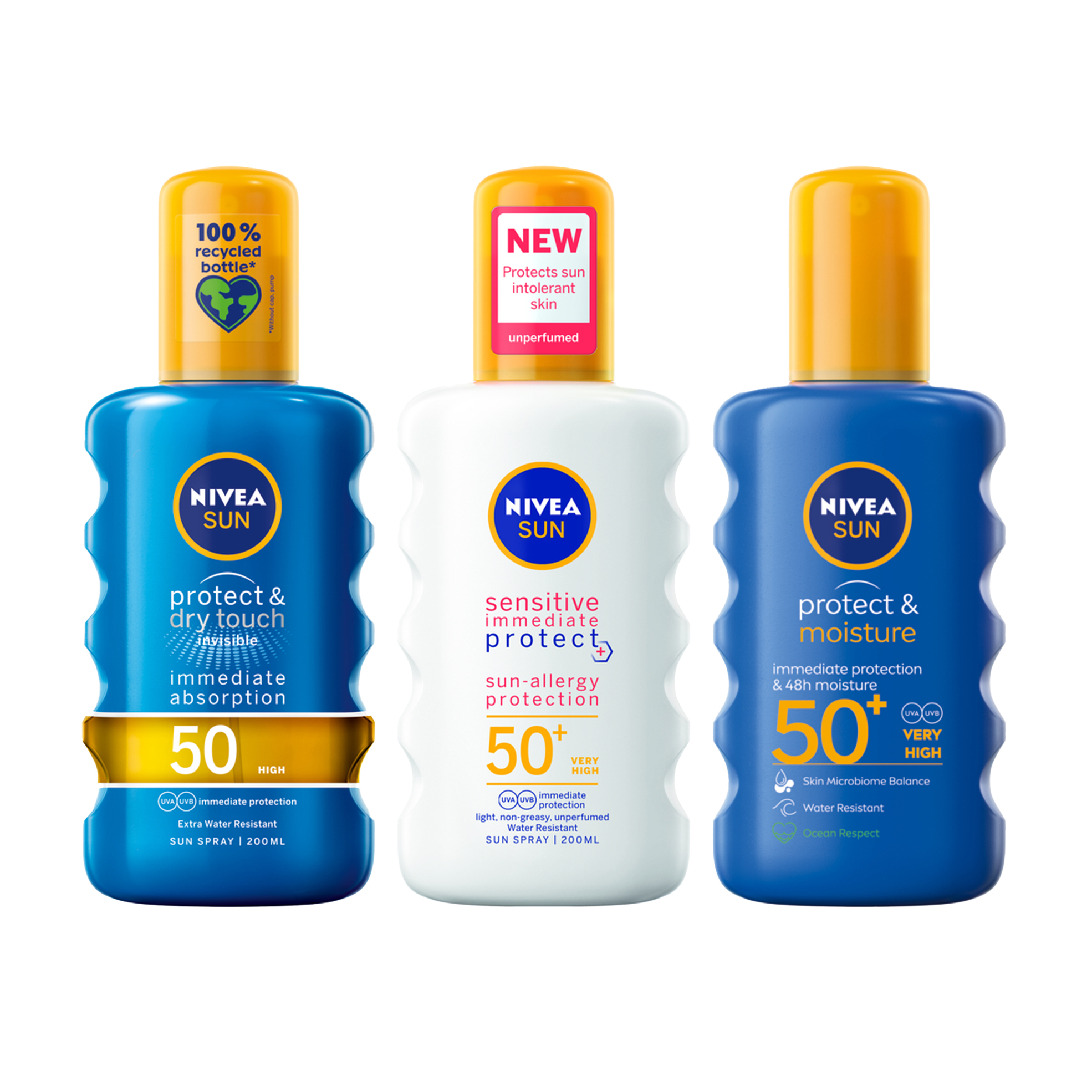 sunscreen nivea spray