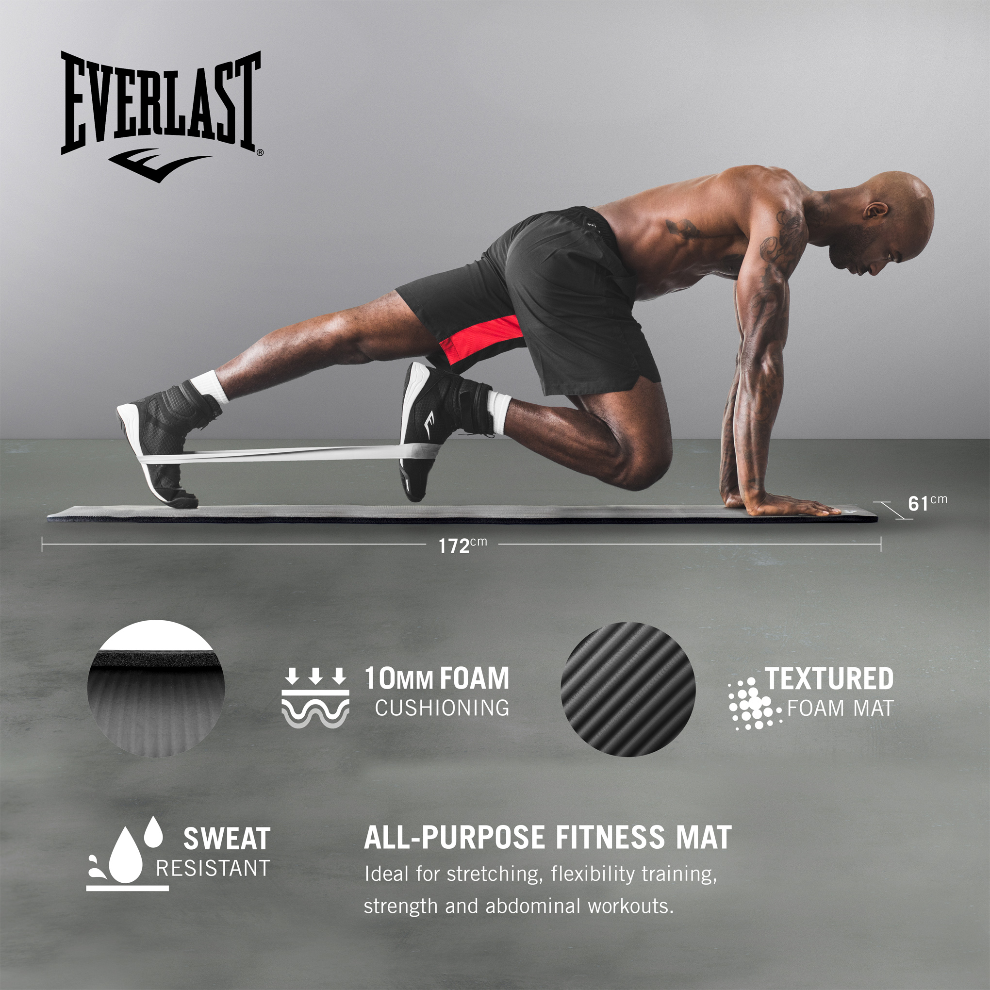 Supreme Everlast Folding Exercise Mat Supreme Everlast Folding