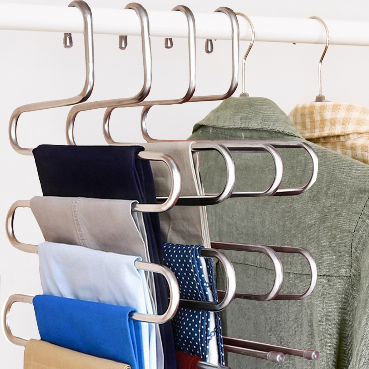 50% off on HomeFX 4x S-Type Clothing Hangers | OneDayOnly