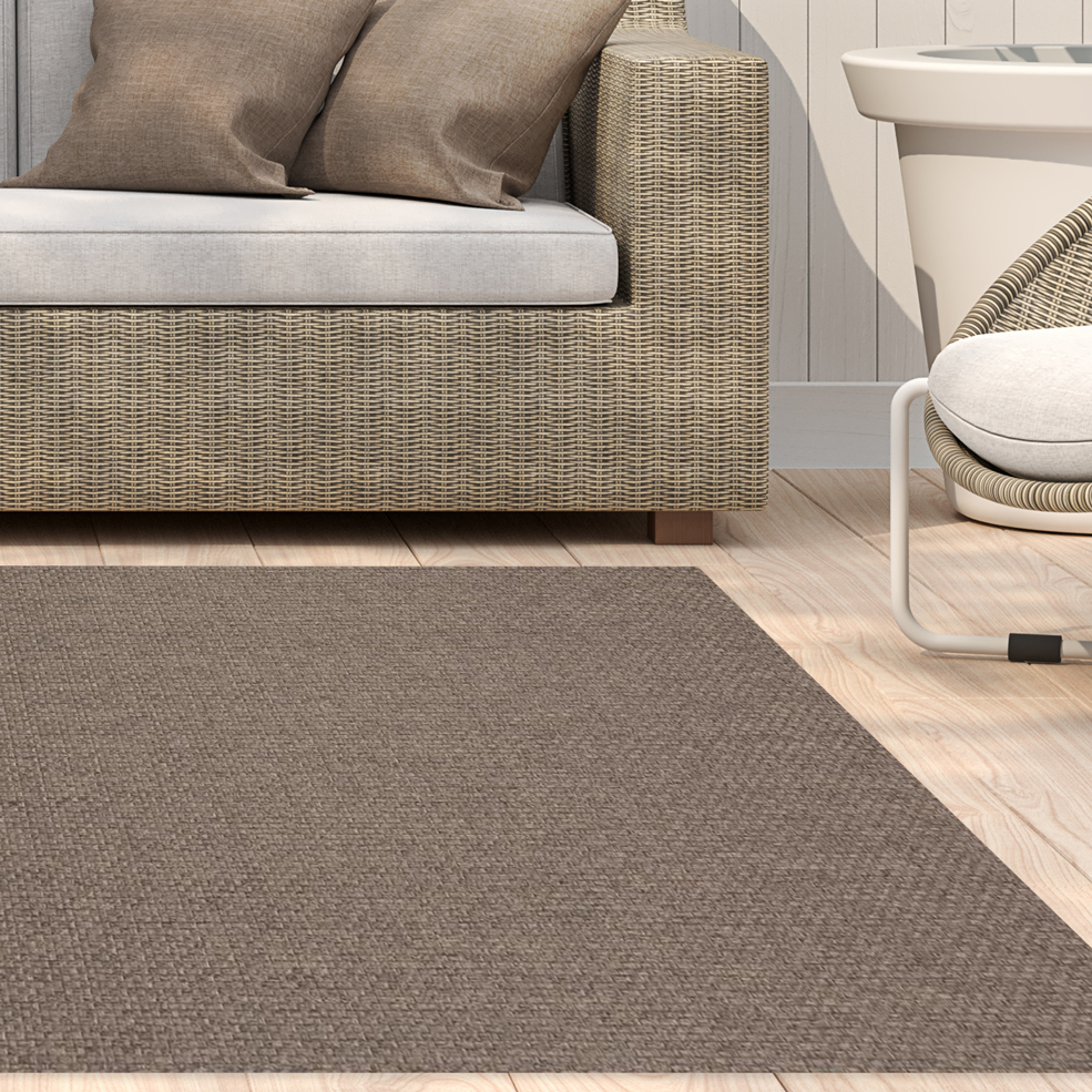 40% off on Rug 4 U Natural Dark Brown Grace Rug | OneDayOnly