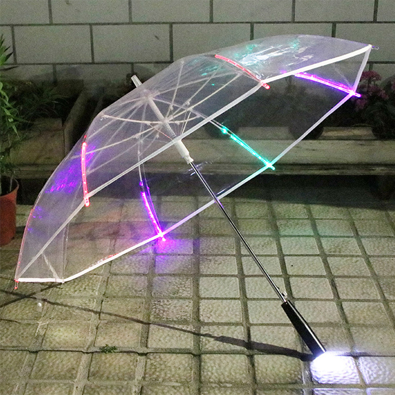 handheld umbrella with lights