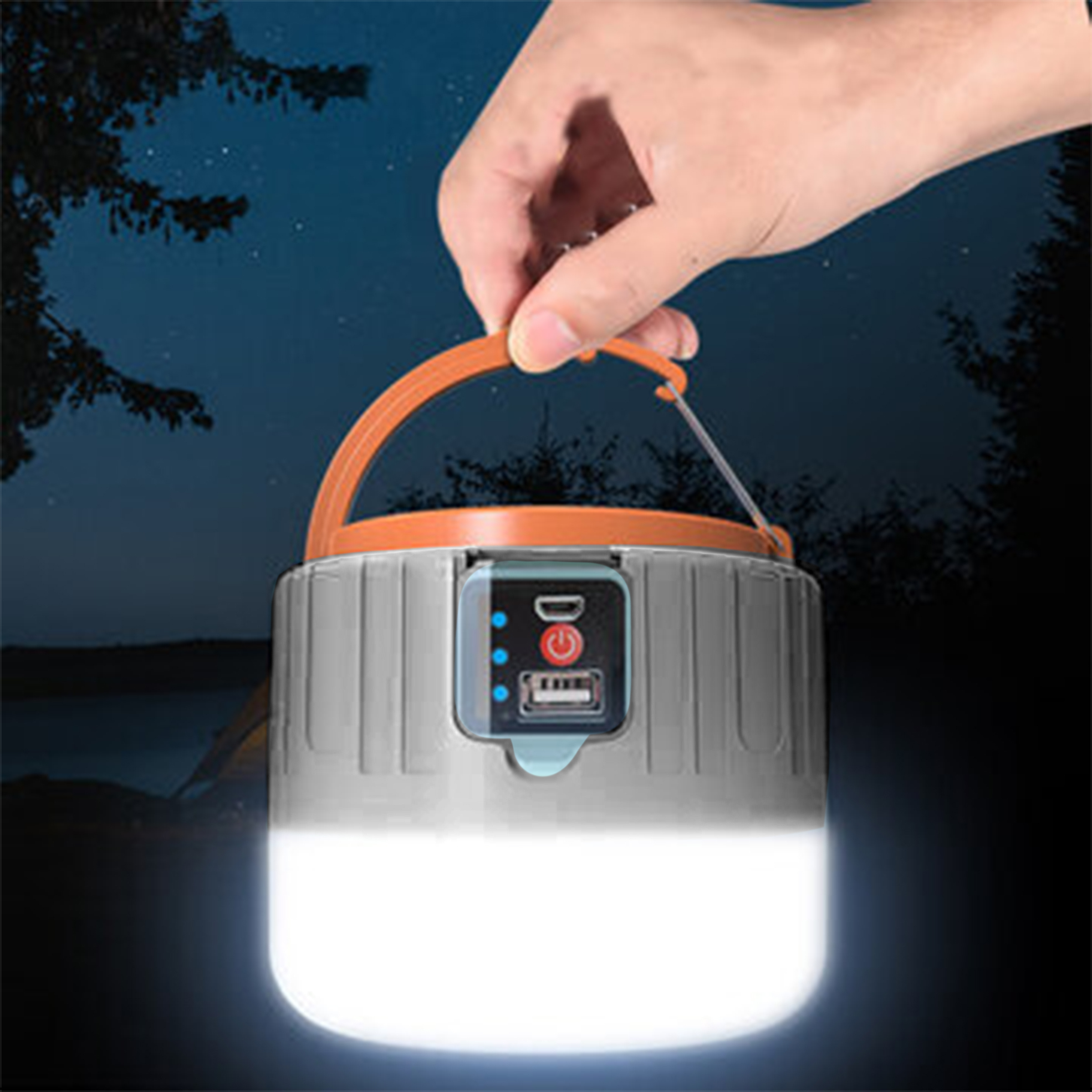 55 off on LED Solar Remote Controlled Emergency Light