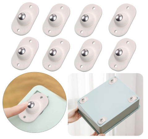 26 off on 8 Adhesive Swivel Ball Casters OneDayOnly