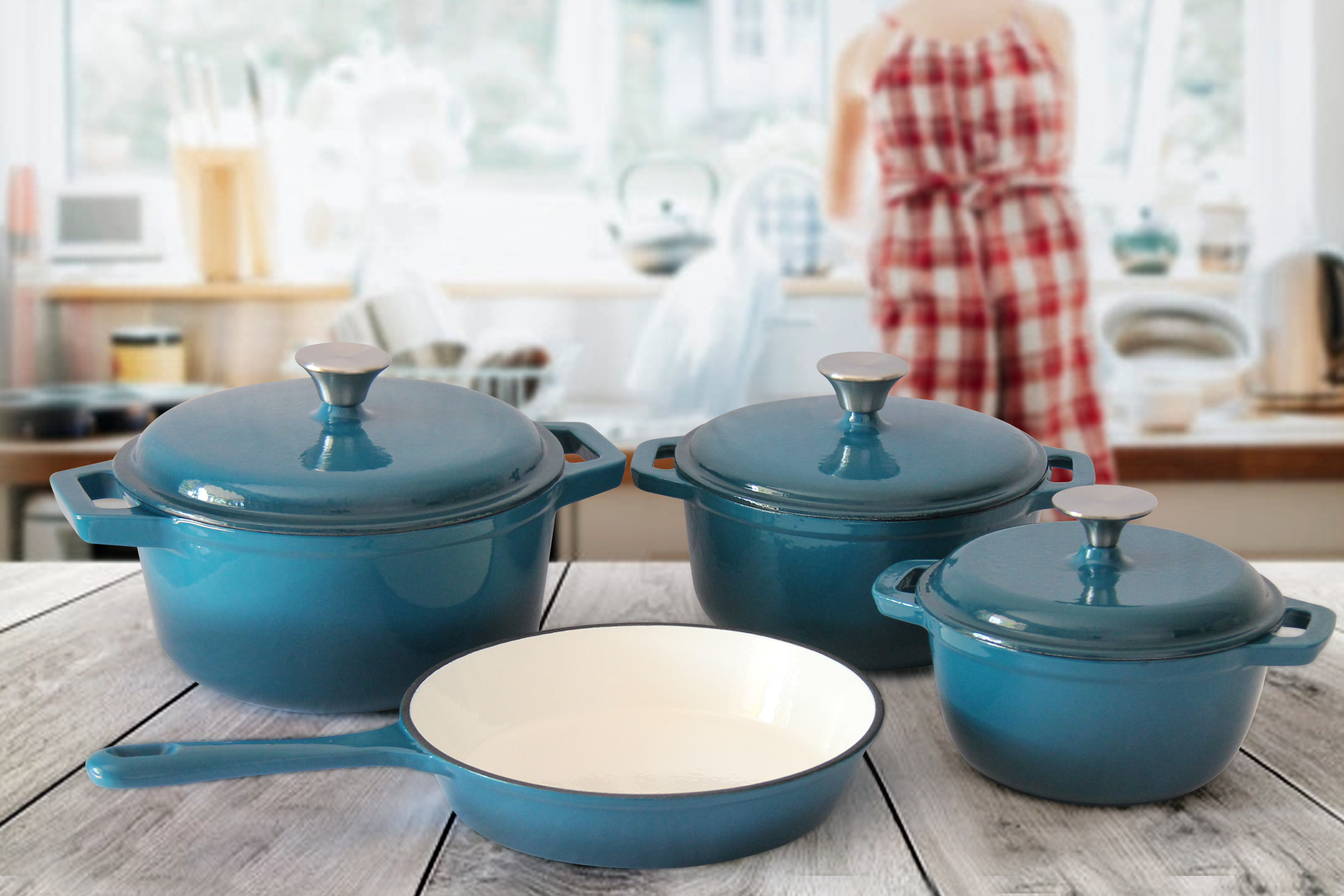 7 Piece - Teal